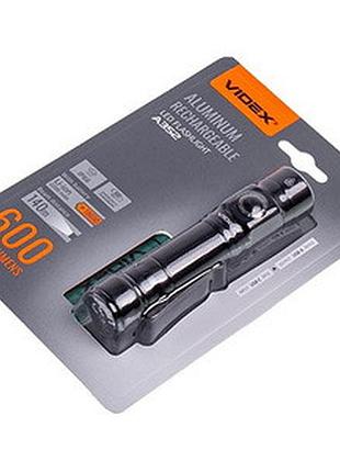 Портативний світлодіодний ліхтарик videx vlf-a352 600lm 5000k 28358