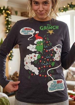 Футболка лонгслив the grinch, xl