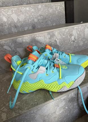 Кросівки чоловічі adidas harden vol. 6 бірюзові
