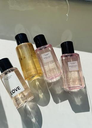 Парфумований спрей, міст love, bare, bombshell seduction оригінал victoria’s secret