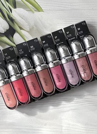 Блиски для губ кіко мілано! блиск kiko milano, 3d hydra lipgloss kiko