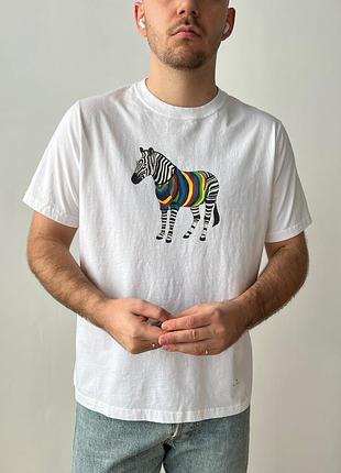 Оригінальна чоловіча бавовняна футболка paul smith