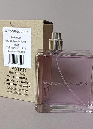 Mandarina duck for her тестер 100 мл для женщин (оригинал)