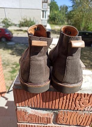 Замшеві черевики челсі від ecco 4