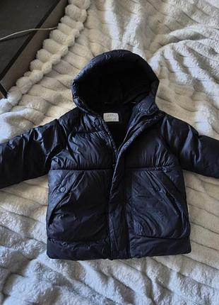 Куртка дитяча zara чорна 110