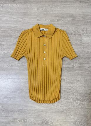 Поло американка футболка zara