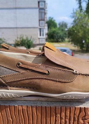 Стильні мокасини з натуральної шкіри skechers