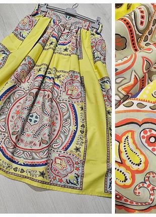 Rossana diva красивая юбка в эстетике etro л/м