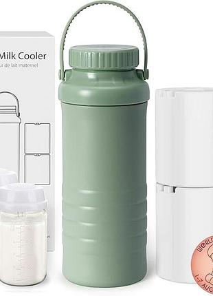 Портативний охолоджувач грудного молока breast milk cooler переносний термос для зберігання грудного молока