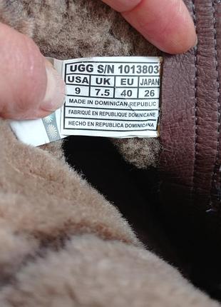 Ботильоны полусапожки кожаные ugg jayne 8