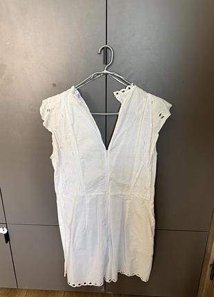 Білий комбінезон zara 2