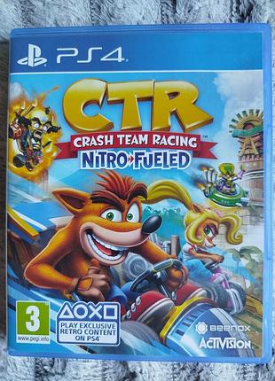 Гра crash team racing nitro fueled для sony playstation 4