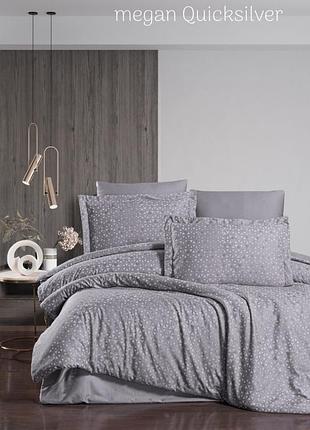 Постільна білизна issi home сатин люкс сімейний розмір megan quicksilver