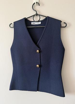 Zara вʼязана жилетка