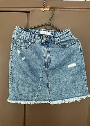 Юбка denim