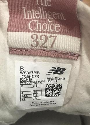 Кросівки new balance 327 mb 8
