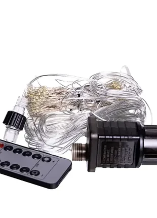 Гірлянда штора 400 led 3*2 метри 2