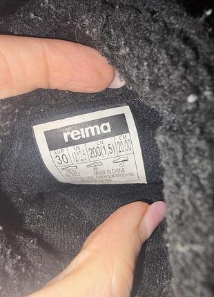 Черевики для дітей reima чорні 8