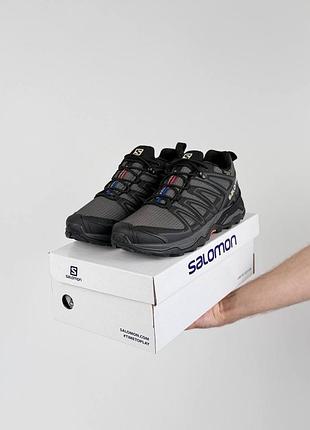 Термо кросівки salomon speedcross pro thinsulate grey black 5