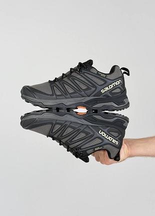 Термо кросівки salomon speedcross pro thinsulate grey black 2