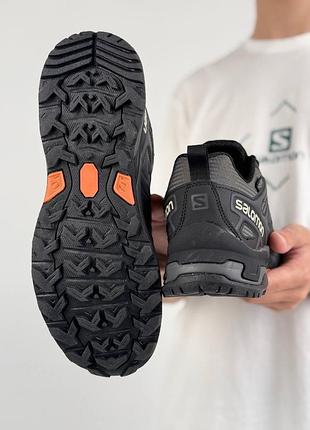 Термо кросівки salomon speedcross pro thinsulate grey black 7