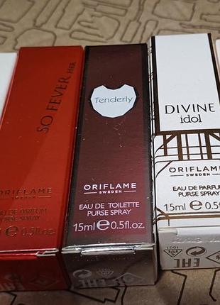 Мини формат 15 мл раритет imagination, divine idol,tenderly, so fever,pretty swen