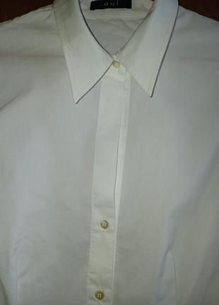 Белая блуза oui, р. 38 6