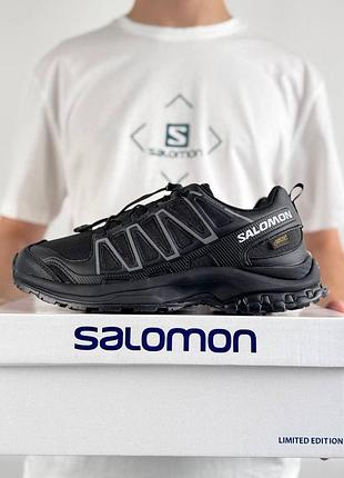 Термо кросівки salomon xa pro 3d amphib gtx black white