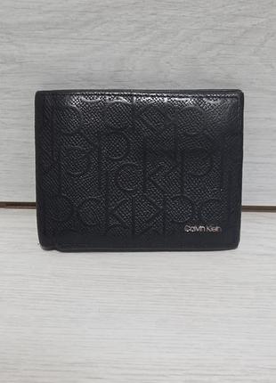 Шкіряний чоловічий гаманець calvin klein