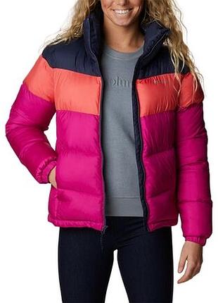 Зимова куртка columbia puffect color blocked jacket