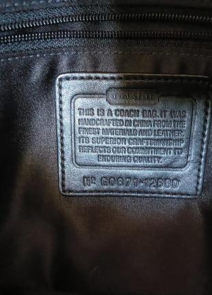 Винтажная сумка coach 4