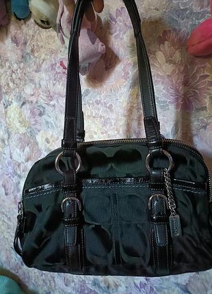 Винтажная сумка coach 2