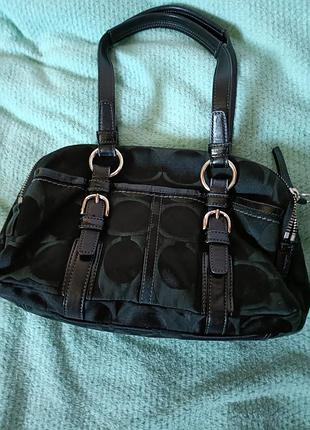 Винтажная сумка coach 7