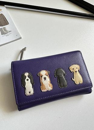 Шкіряний гаманець best friends s|tting dogs .