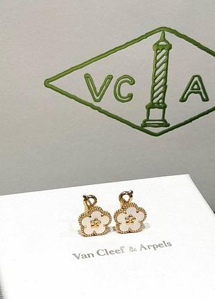 Серьги vca 3