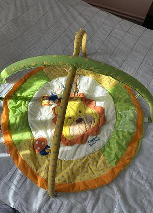 Ігровий килимок canpol babies для немовлят, різнокольоровий