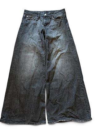 Широкі сірі mega baggy jeans джинси cheap monday bershka hm