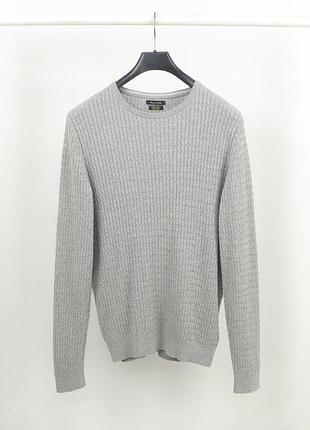 Чоловічий светр massimo dutti silver