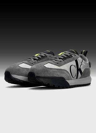Термо кросівки calvin klein gtx grey 4