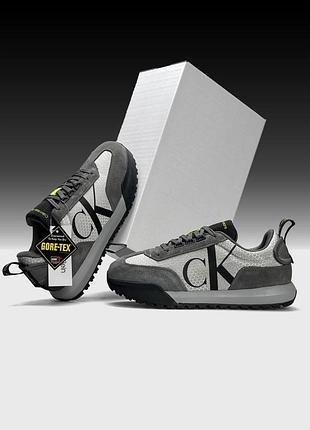 Термо кросівки calvin klein gtx grey 2
