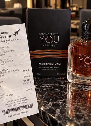 Emporio armani stronger with you intensely