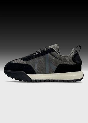 Термо кросівки calvin klein gtx grey black 8