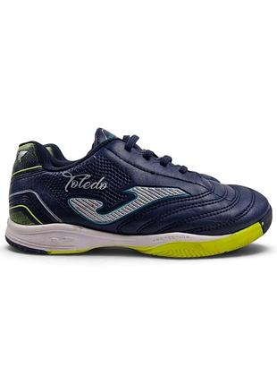 Дитячі футбольні бутси-футзалки для хлопчика joma toledo tojs2403in 32 темно-синій