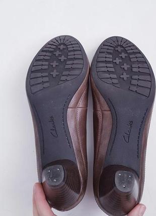Шкіряні туфлі clarks 6