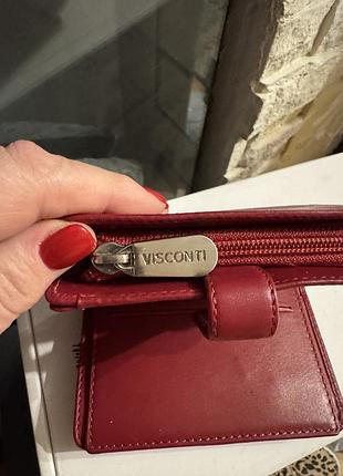 Шкіряний гаманець, visconti 3