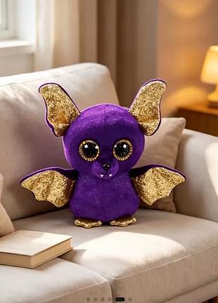 Мягкая игрушка ty beanie boo's летучая мышь count halloween 16 см.