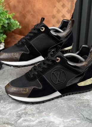 Louis vuitton run away monogram жіночі кросівки оригінал 39 eur