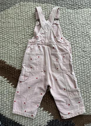 Джинсовий комбінезон zara 4