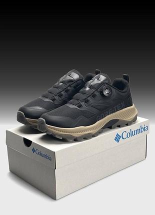 Термо кросівки columbia boa gtx black beige
