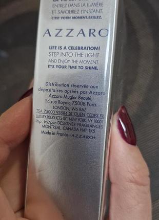 Туалетна вода chrome azzaro, 30 мл 6